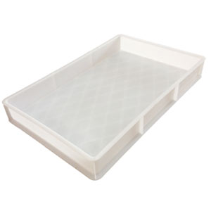 Nally Stackable 29 Litre Confectionery  Trays - Venting or Solid Base