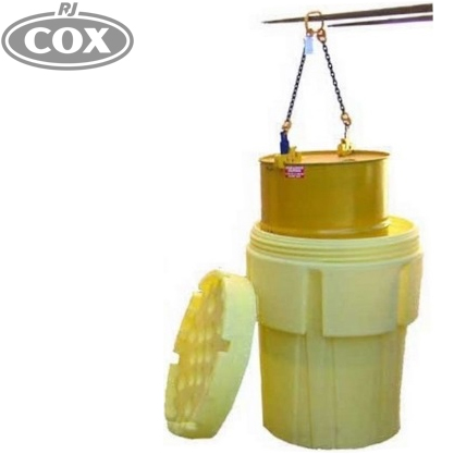 361-Litre Poly Overpack Salvage Drum: Secure and Efficient Chemical Containment