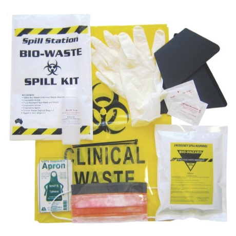 Biohazard Spill Control Kit Pouch
