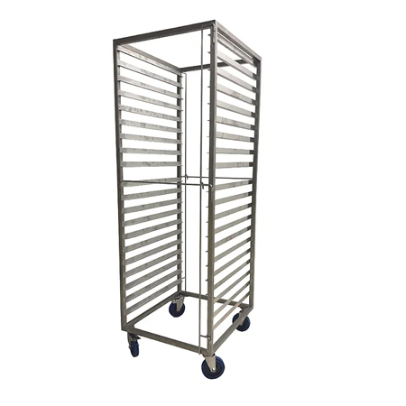 Gastronorm Trolley 18 Tier 2/1 with locking bar