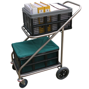 Zephyr Stainless-Steel Trolley for Clax Baskets